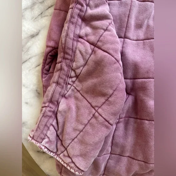 Dolman Quilted Knit Jacket - Picture 7 of 15